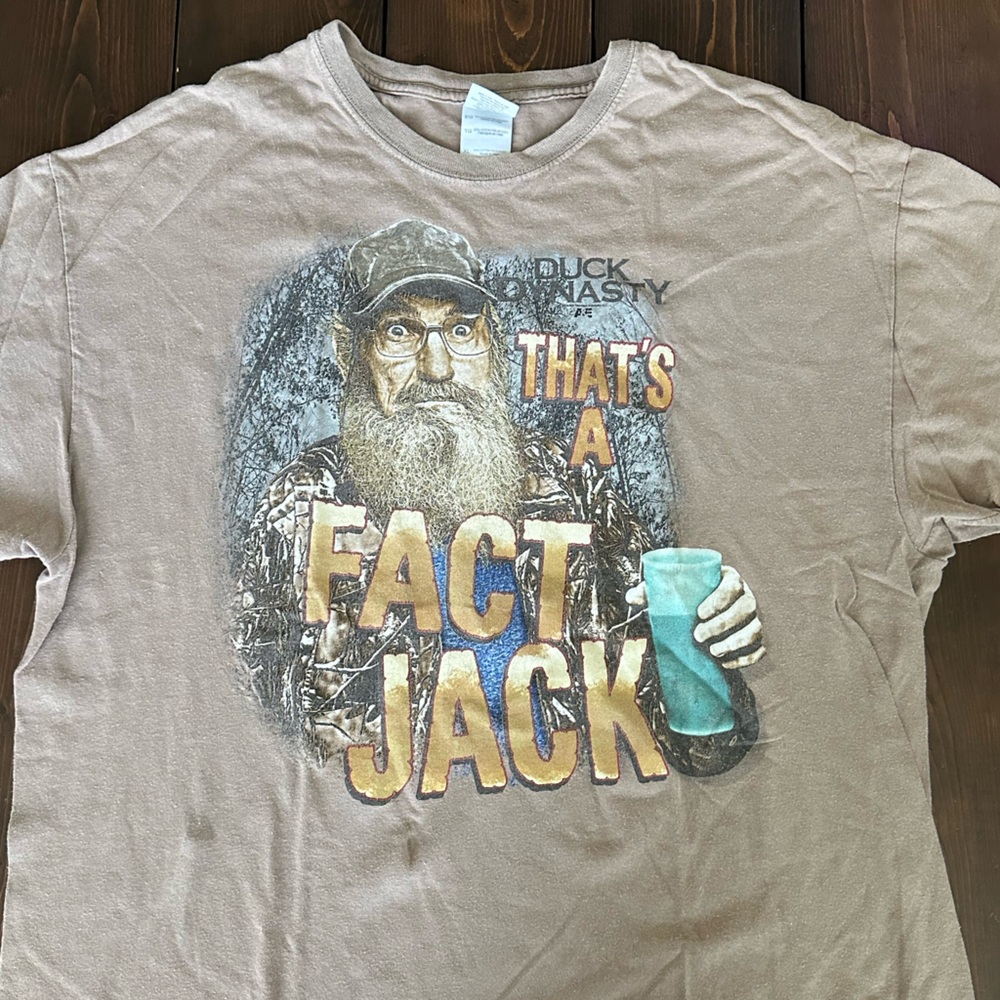 XL Duck Dynasty That’s a Fact Jack Tee